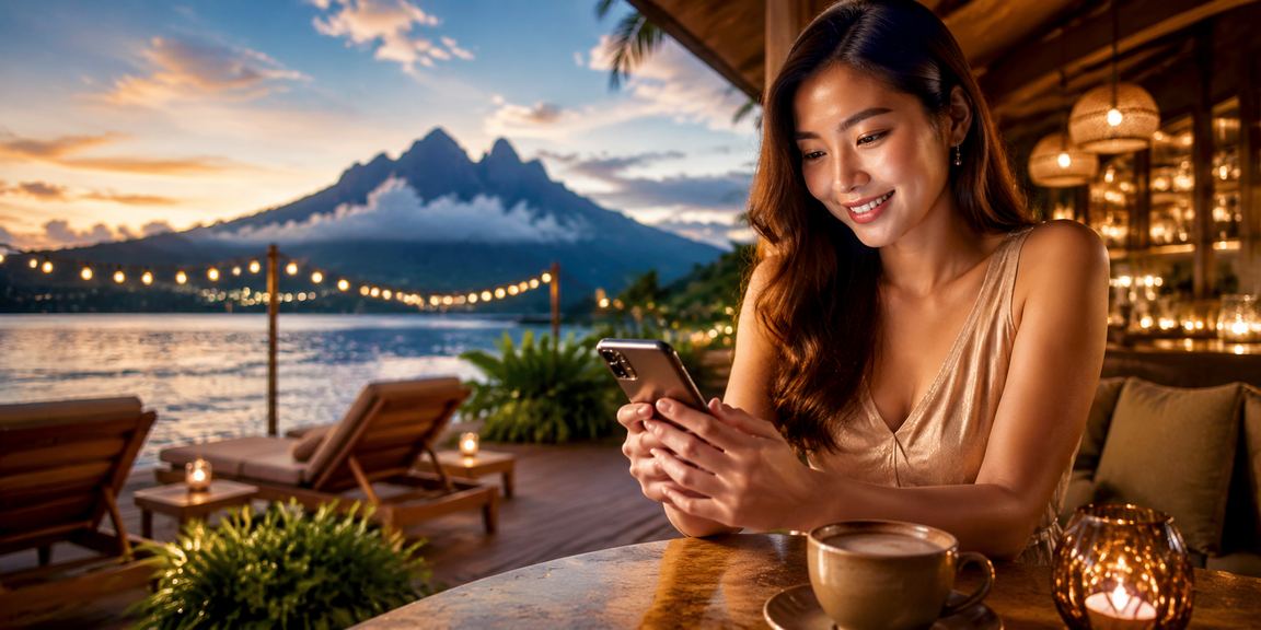 Pengguna Malaysia menikmati permainan popular spa8 melalui telefon di Sabah